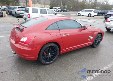 2007 Chrysler Crossfire Limited из США, поврежденный, VIN 1C3LN69L97X070407